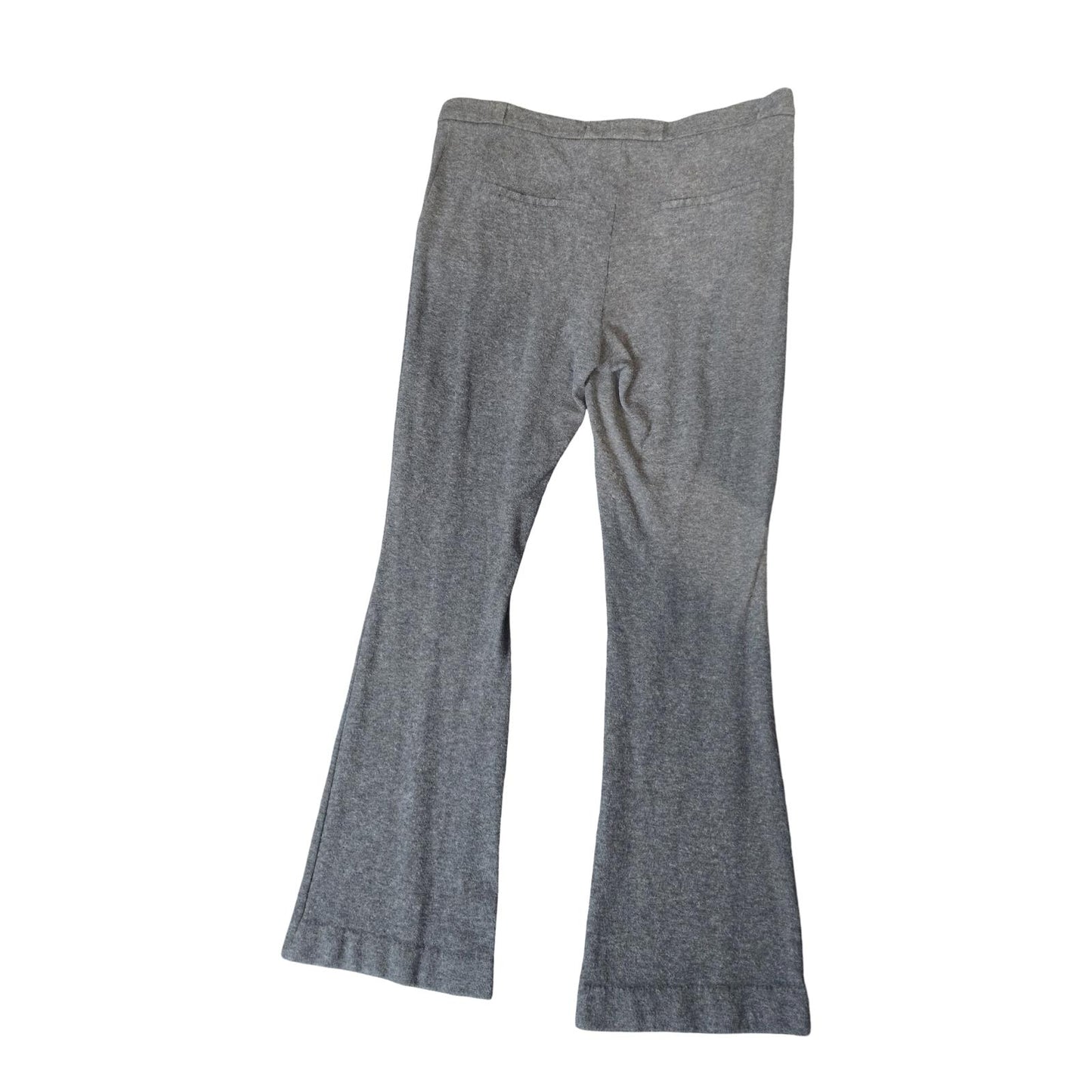 YAYA Grey Bootleg Work Trousers High Waist Pockets UK Size 14