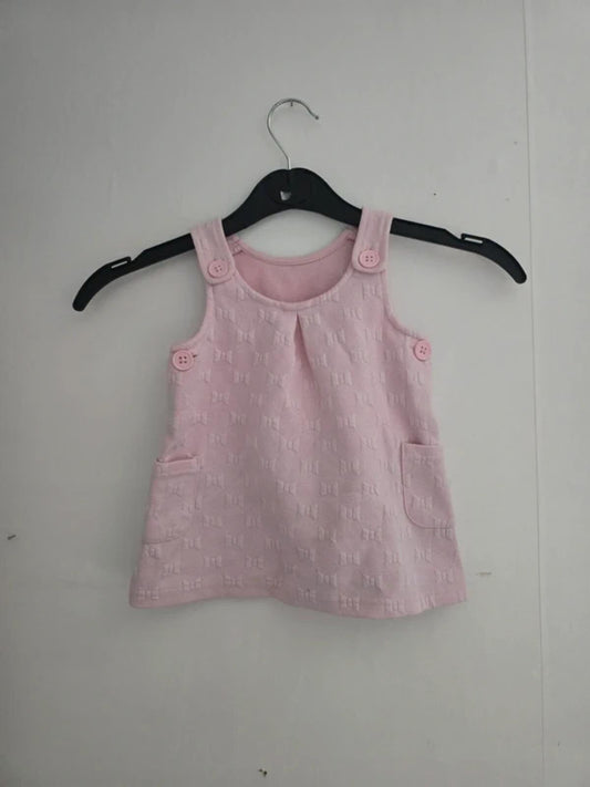 Matalan Girls Pink Dress Age 3-6months