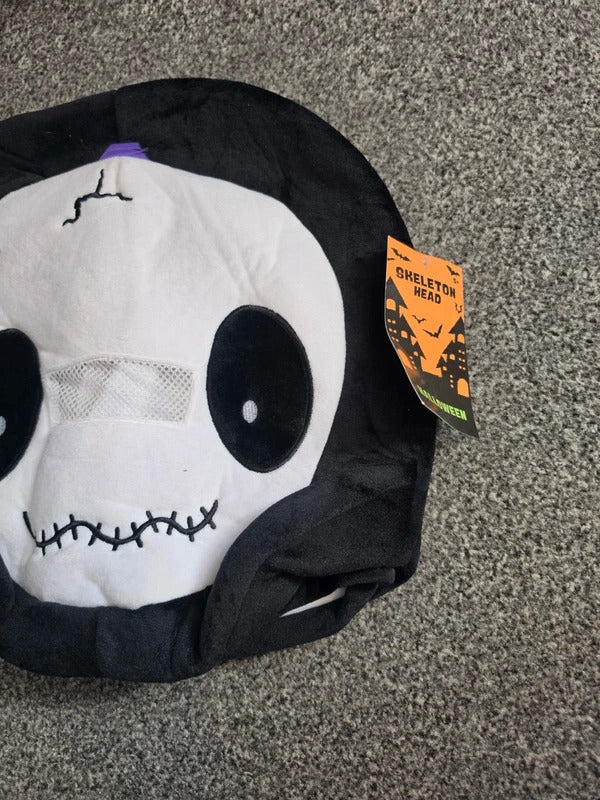 Oversized Ghost Halloween Headmask Kids Costume New