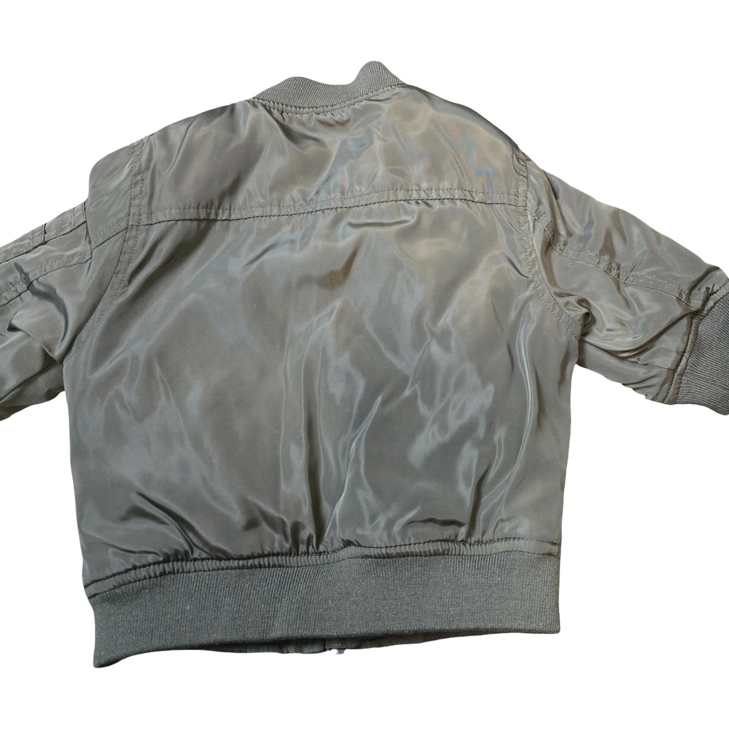 Next Boys Black Bomber Jacket 3–6 Months Zip-Up