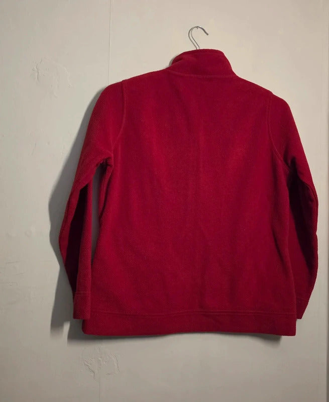 EWM Red Full Zip Fleece Jacket – Women's Size 14–16