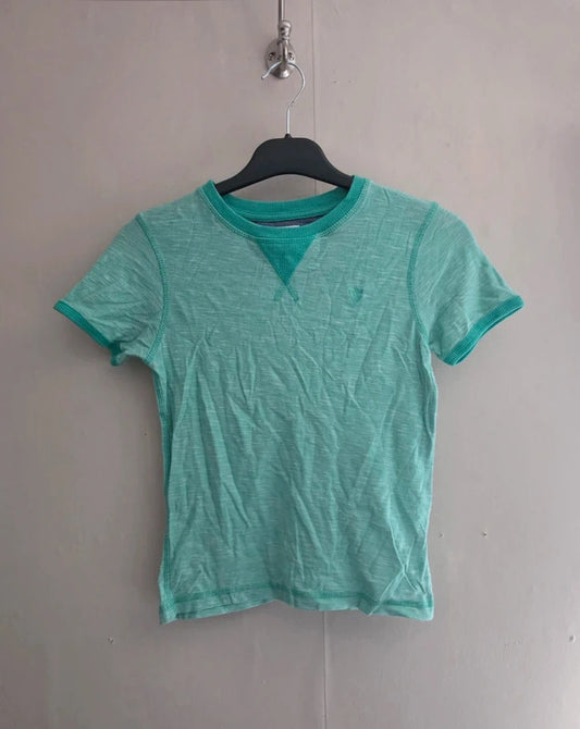 F&F Boys Green Short Sleeve T-Shirt – 6–7 Years