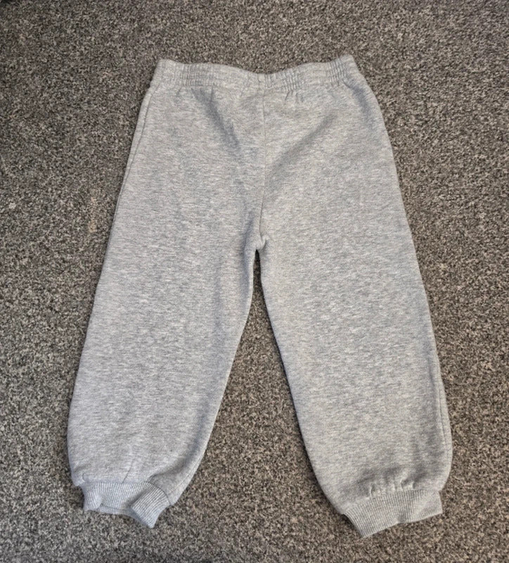 McKenzie Toddler Boys Grey Marl Cuffed Sweatpant Joggers Age 24-36 Months