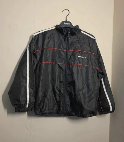 Boys Gola Black Red & White Waterproof Hooded Jacket Age 11-12 Years
