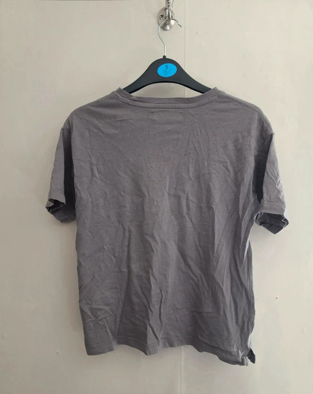 Zara Boys Grey Hawaii Summer Slogan Graphic Relaxed Fit T-Shirt Age 8 Years