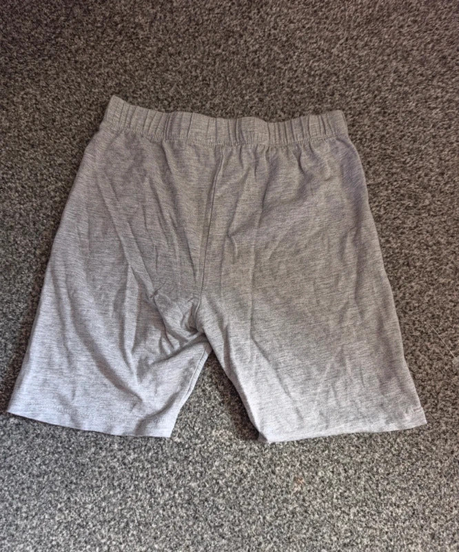 Candy Couture Girls Grey Marl Cotton Stretch Cycling Shorts Age 10 Years