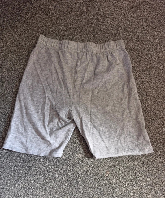 Candy Couture Girls Grey Marl Cotton Stretch Cycling Shorts Age 10 Years