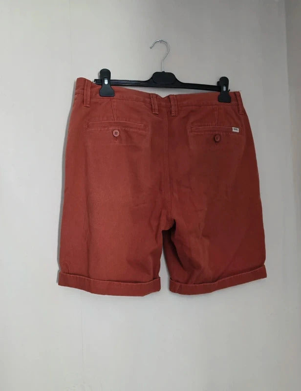 Men's Vans Burnt Orange Cotton Chino Shorts W32