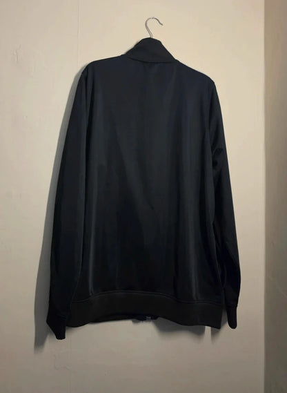 Men's Umbro Black & White Full Zip Track Jacket Size L