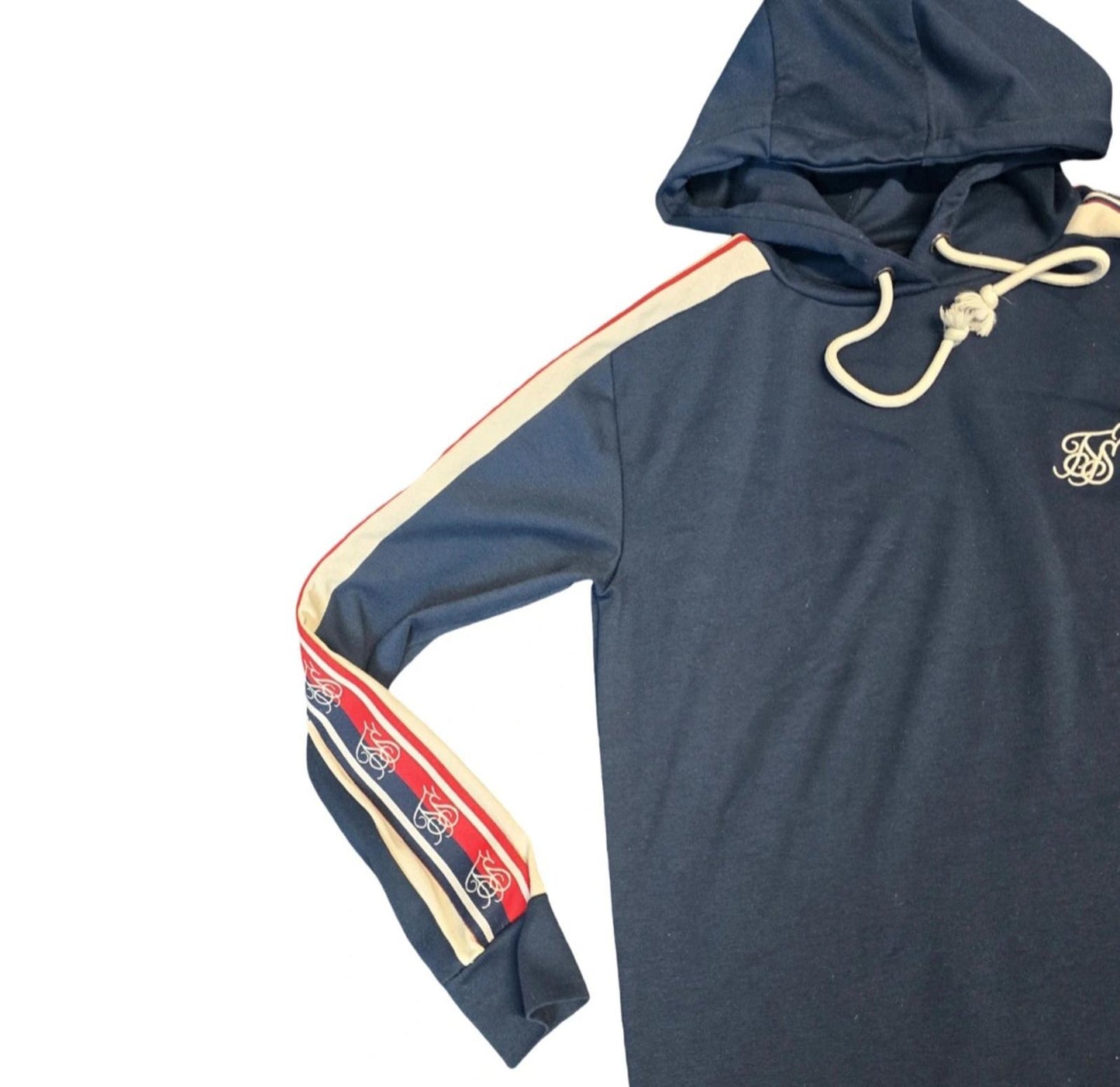 Siksilk navy hoodie size 10 Causal