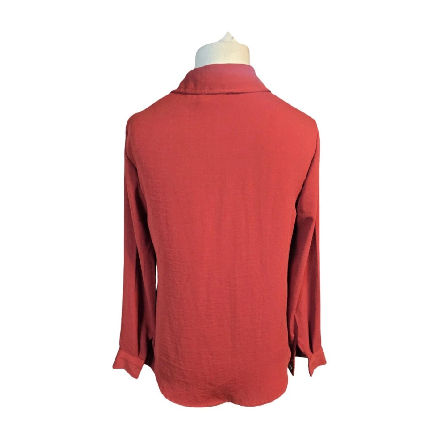 Matalan burgundy red oversized blouse size 12