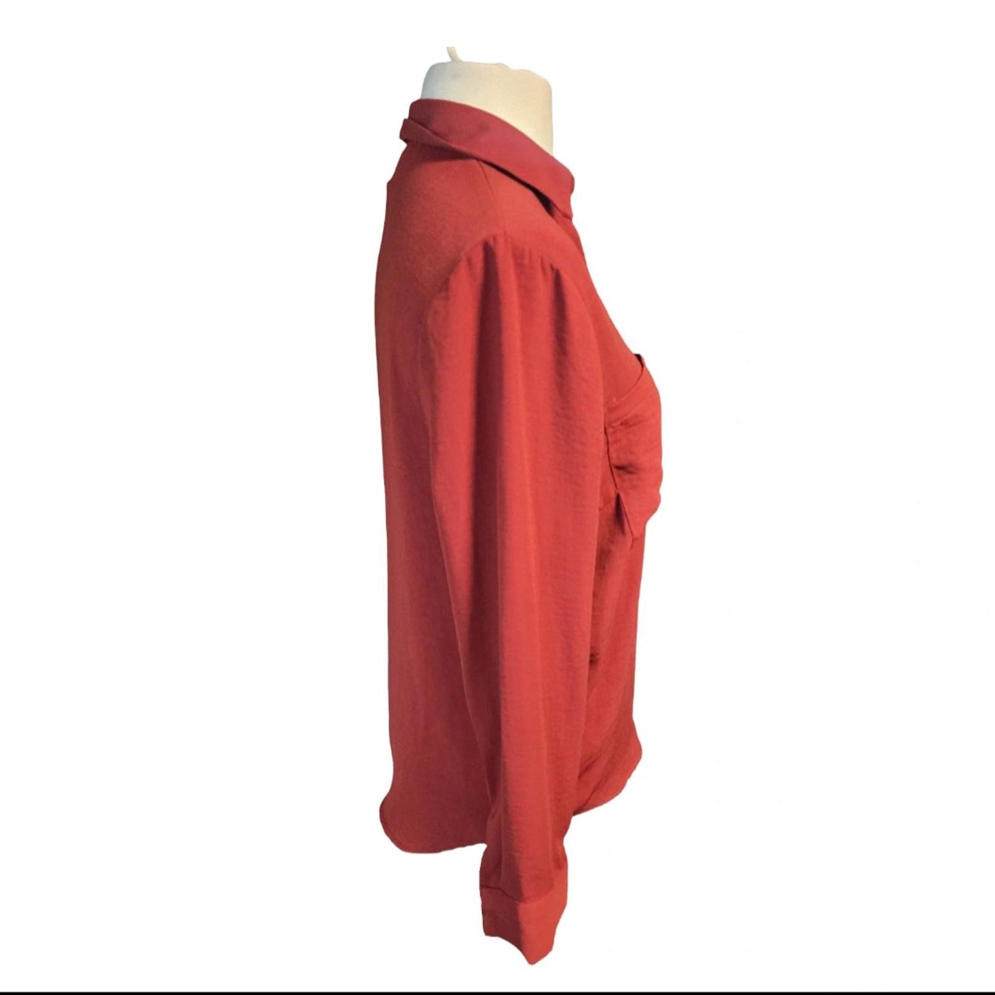 Matalan burgundy red oversized blouse size 12