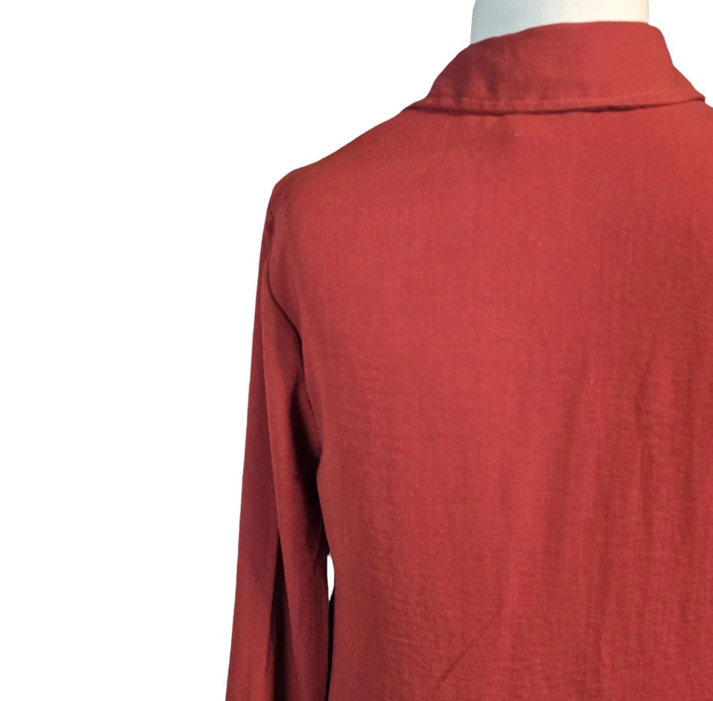 Matalan burgundy red oversized blouse size 12
