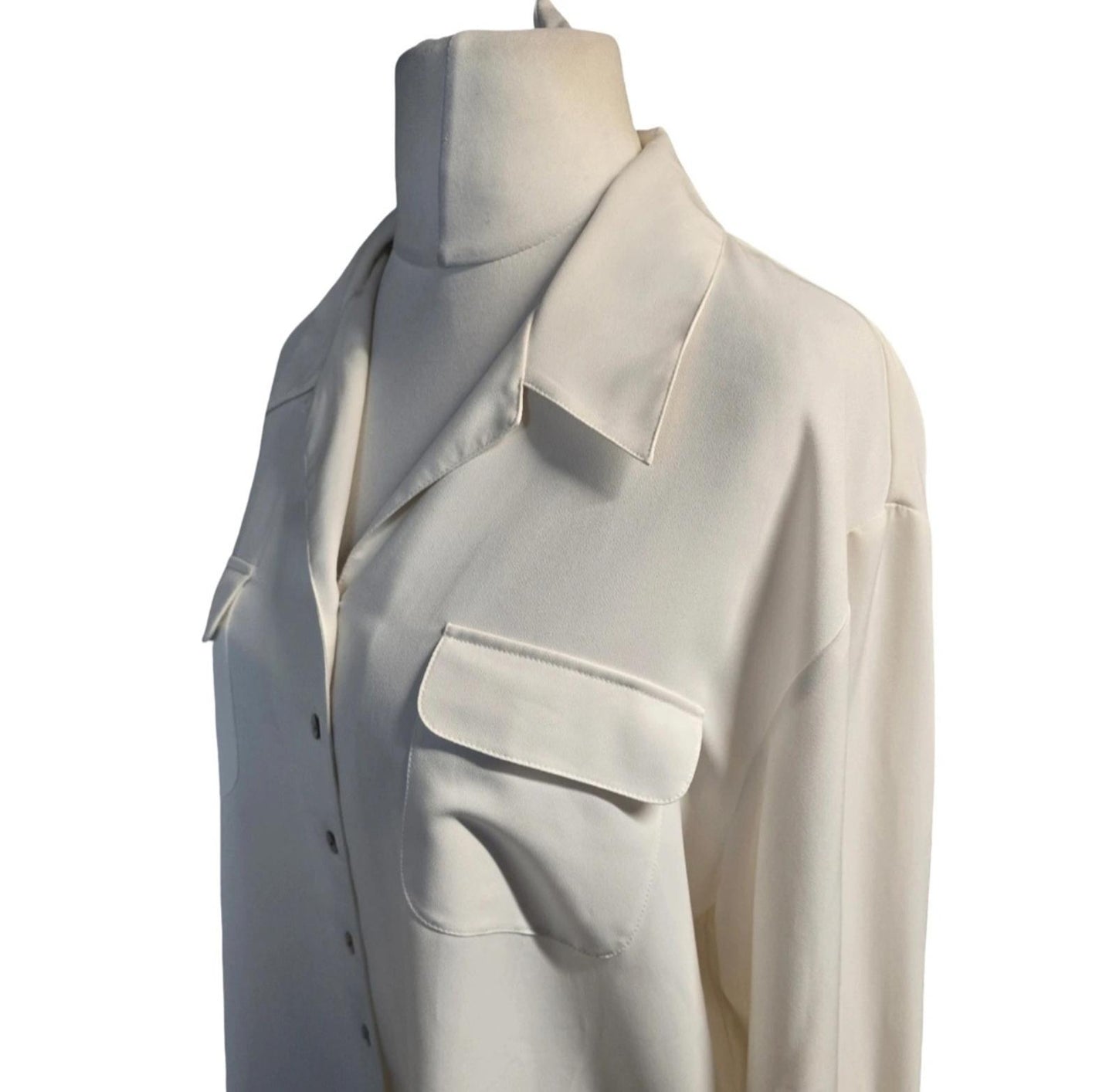 Isabelle cream oversized blouse size 18