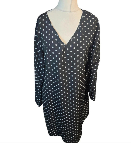 Emery Rose black & white dress XL 16/18