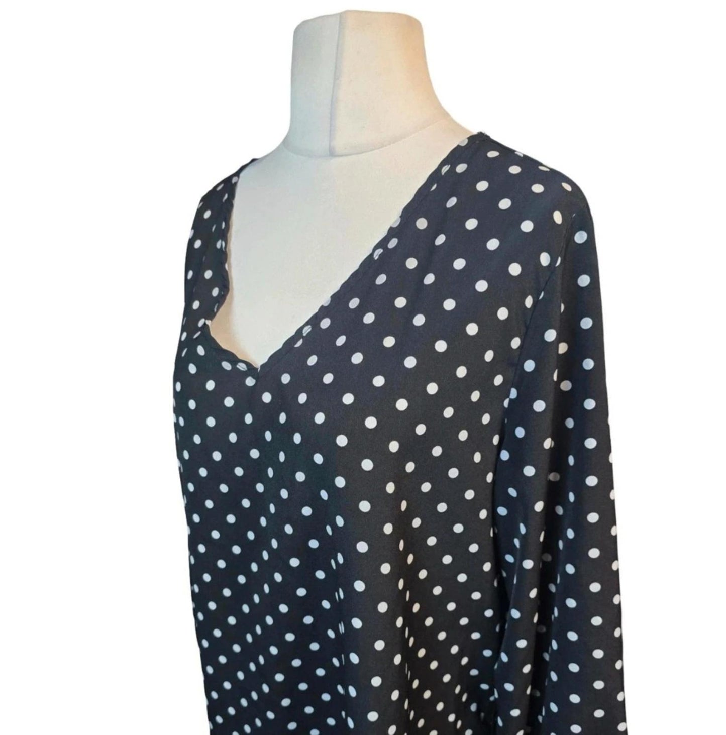 Emery Rose black & white dress XL Size 16/18