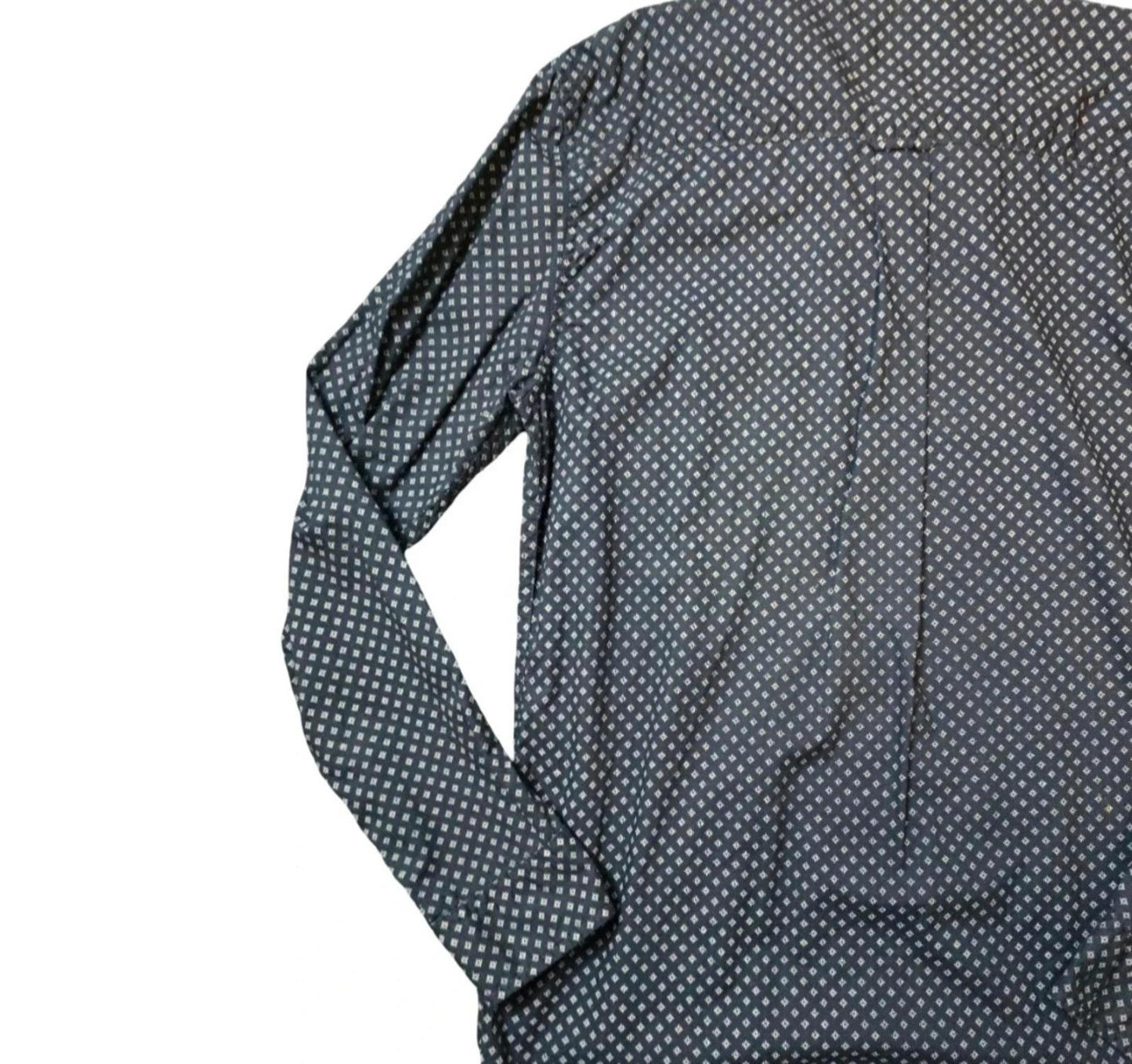 Peacocks navy shirt size Large