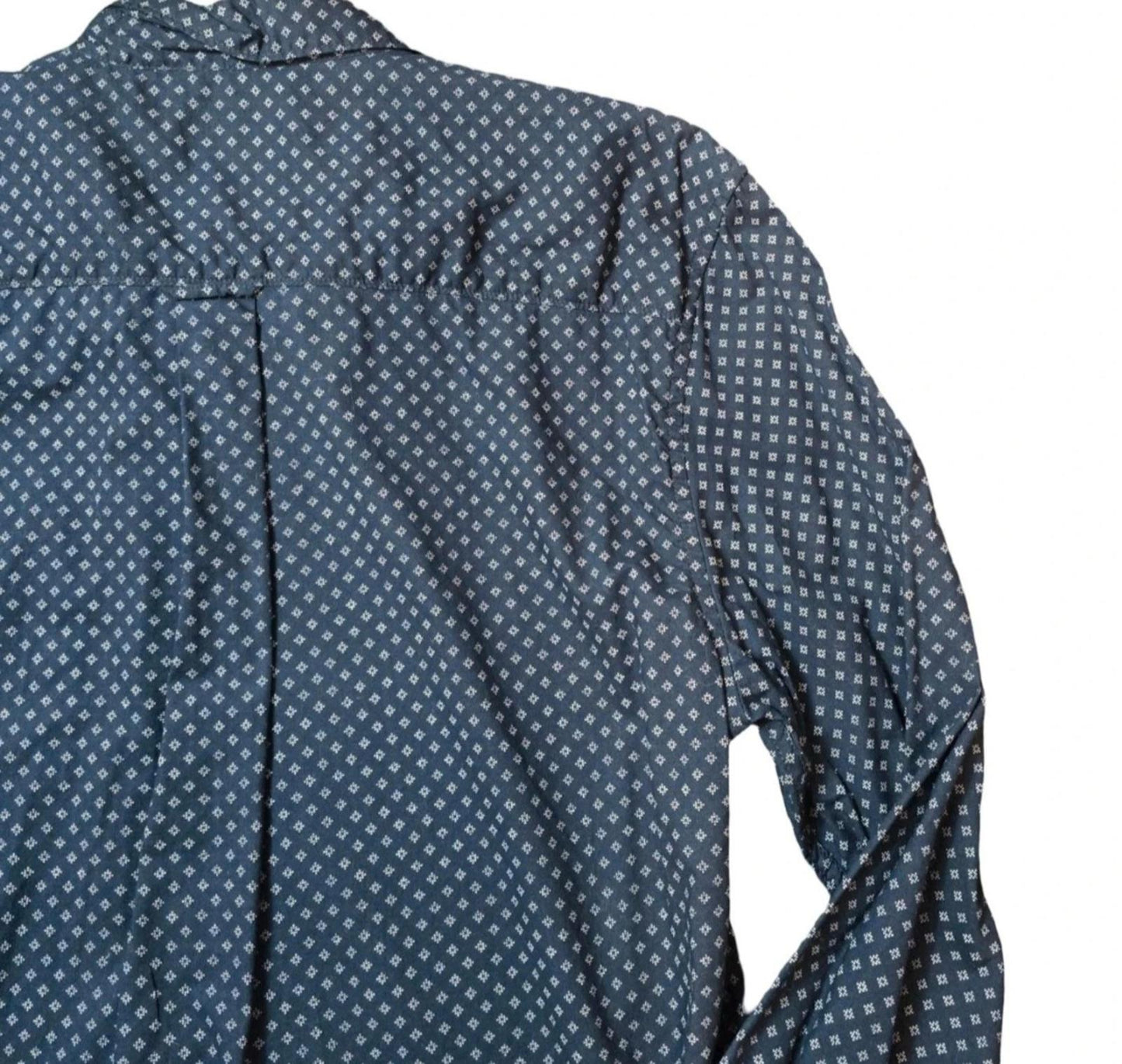 Peacocks navy shirt size Large