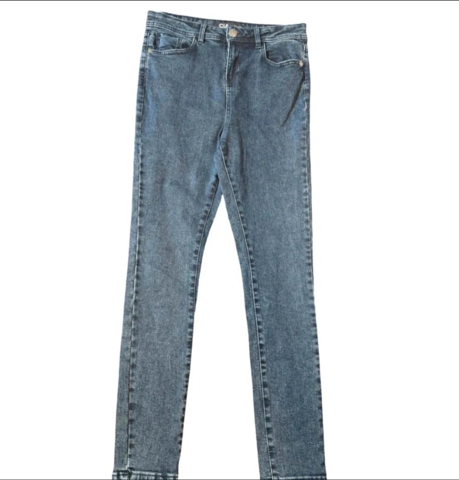 George Dark Navy High-Waisted Skinny Jeans – Size 10