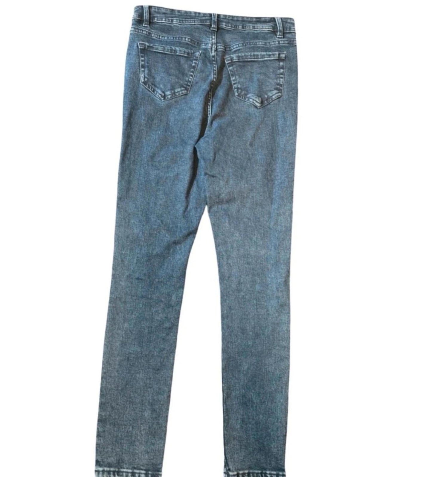 George Dark Navy High-Waisted Skinny Jeans – Size 10