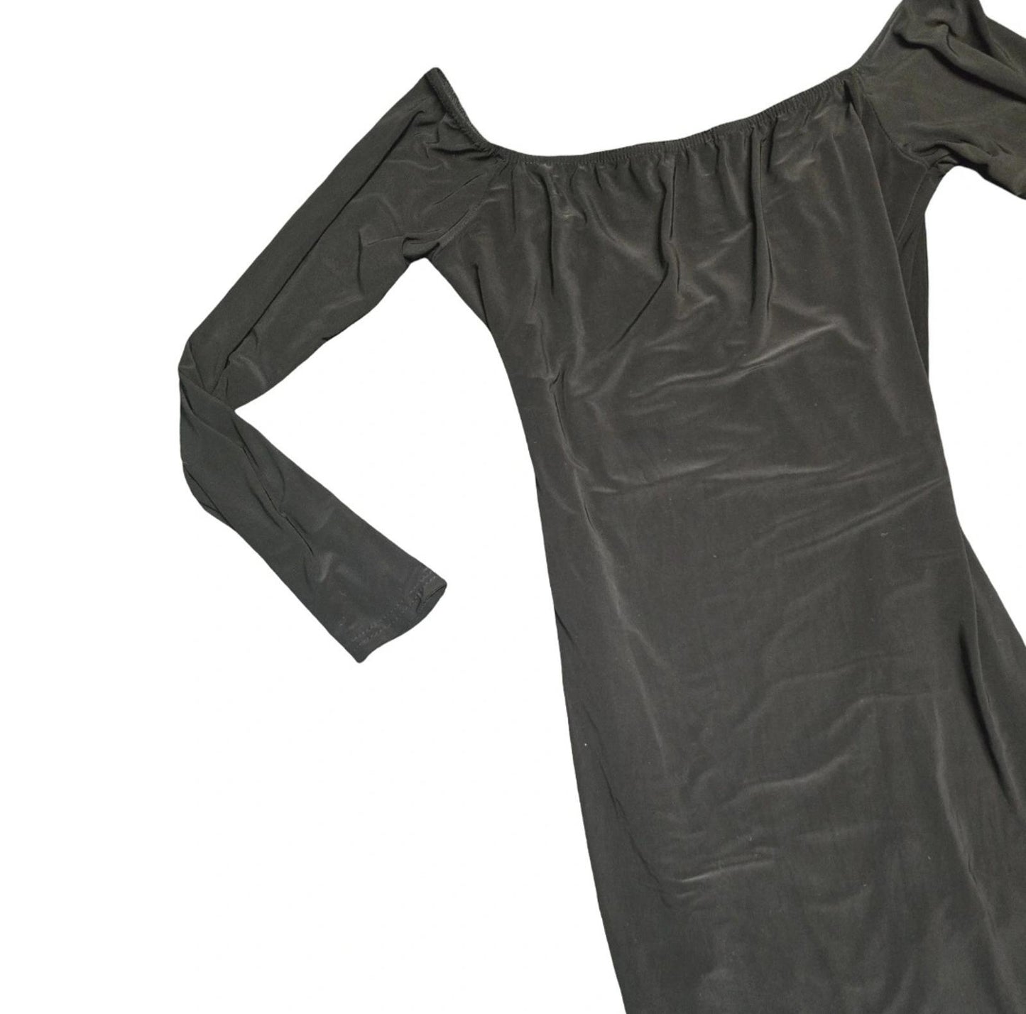 Prettylittlething black mini dress size 12