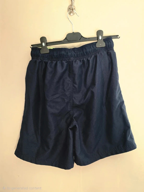 Matalan Boys Dark Navy Blue Swim Shorts Mesh Lined Drawstring Waist Age 12-13 Years