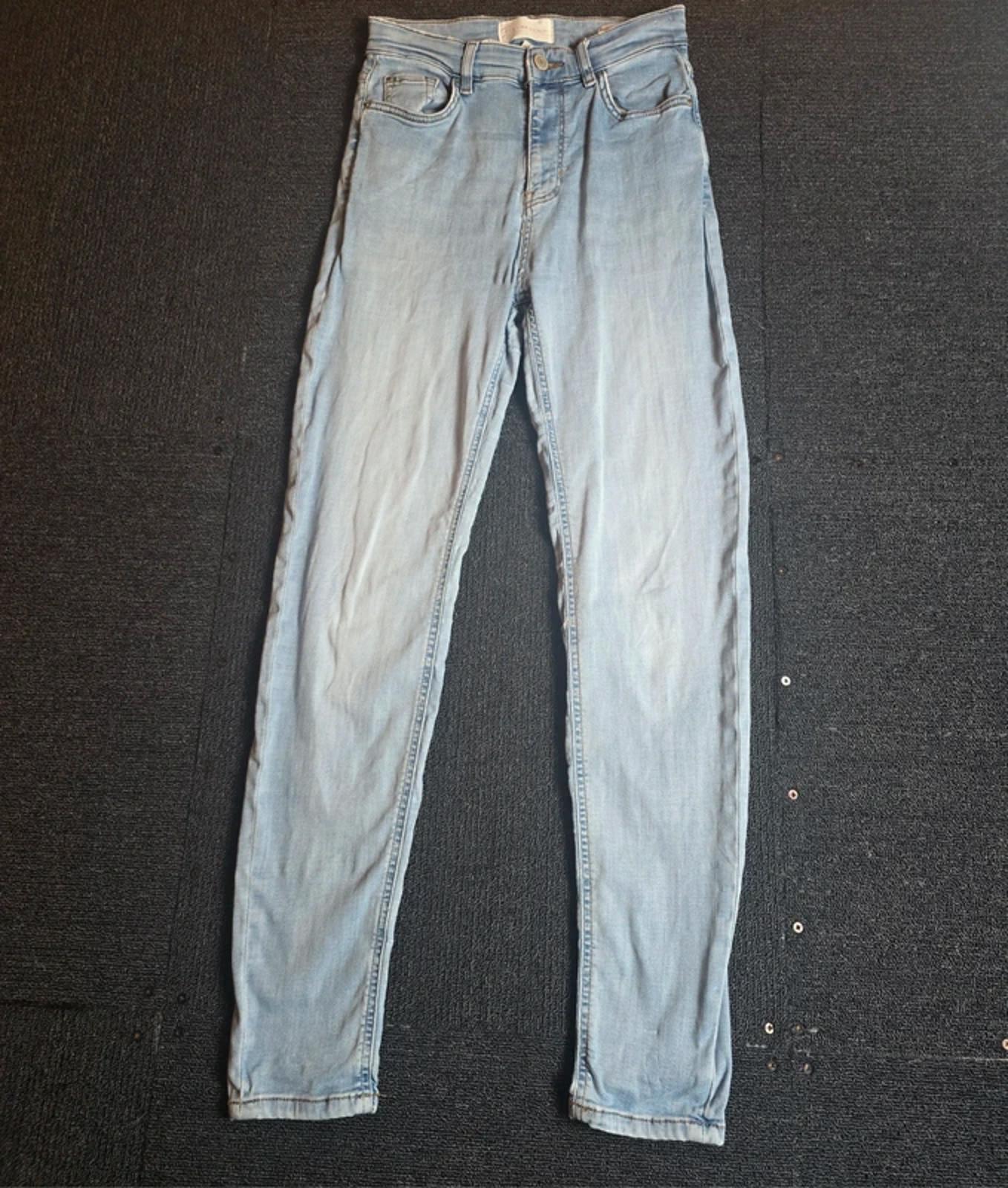 Per Una Skinny Jeans Light Blue Size 8 High Waist Everyday Denim