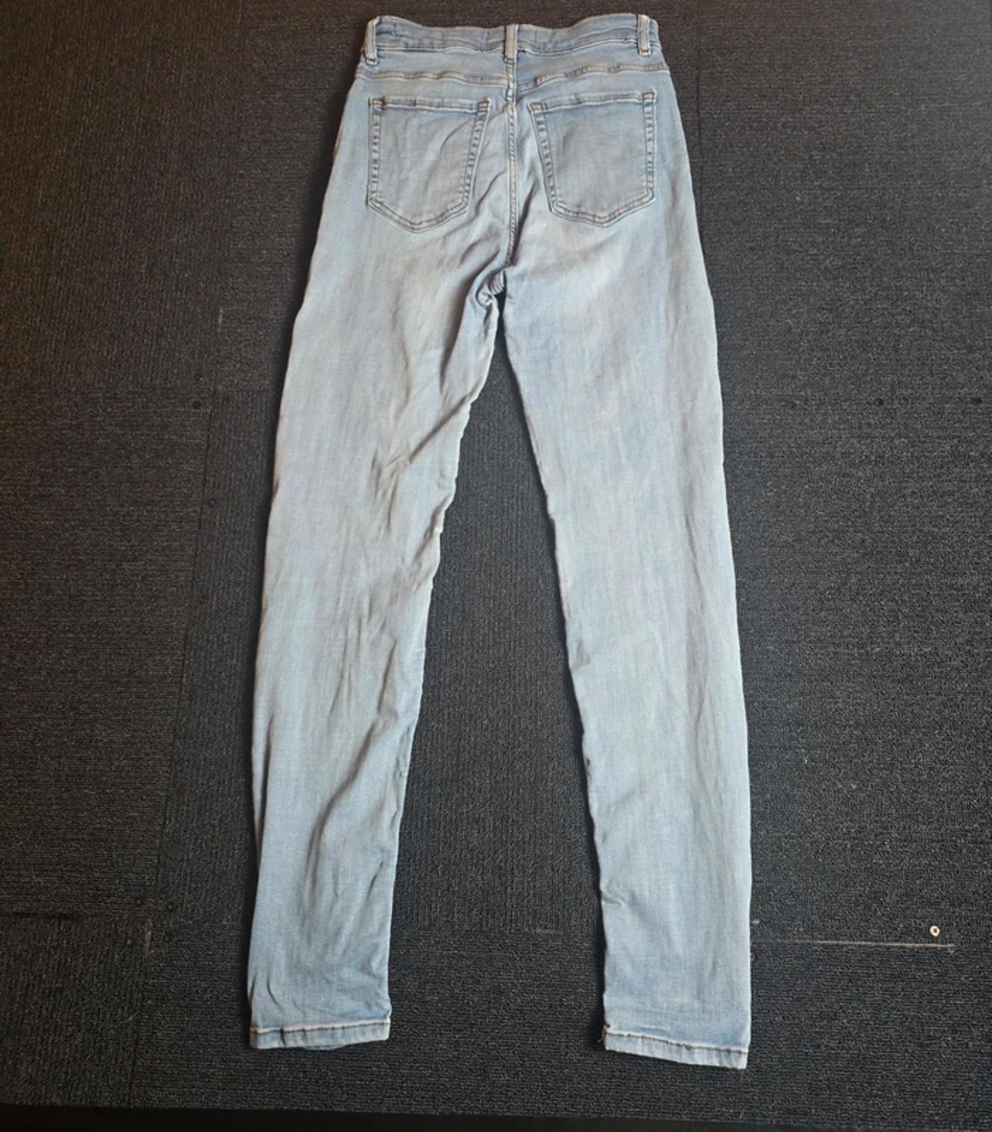 Per Una Skinny Jeans Light Blue Size 8 High Waist Everyday Denim