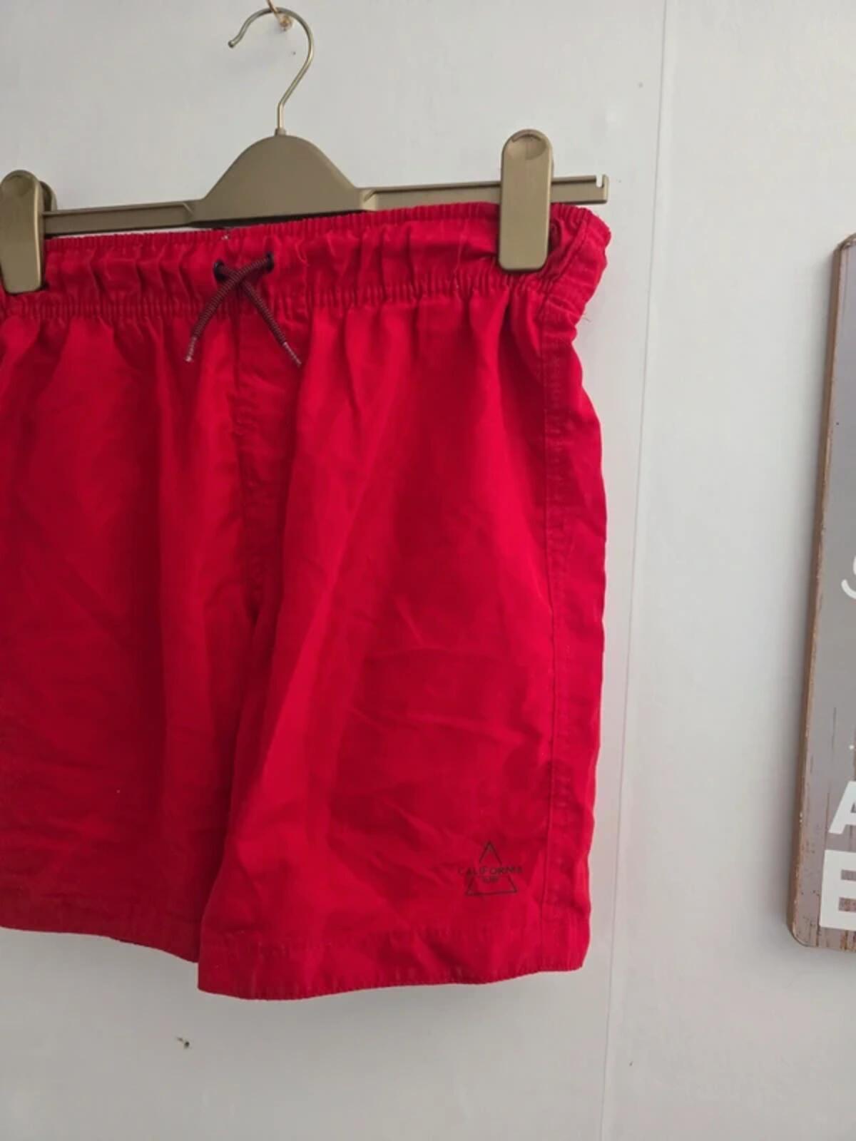 Primark Boys Red California Surf Swimming Trunks Age 11-12 Years