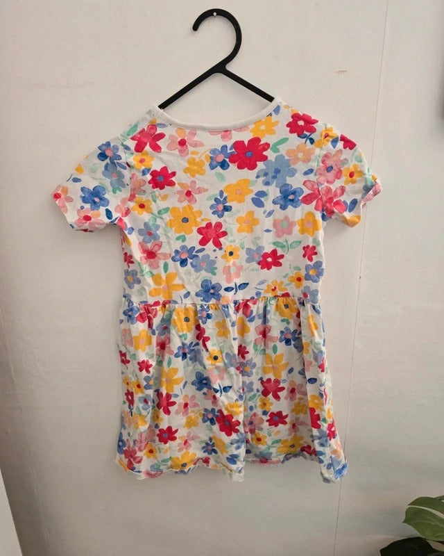 George Girls Floral Multicoloured Dress 6-7years