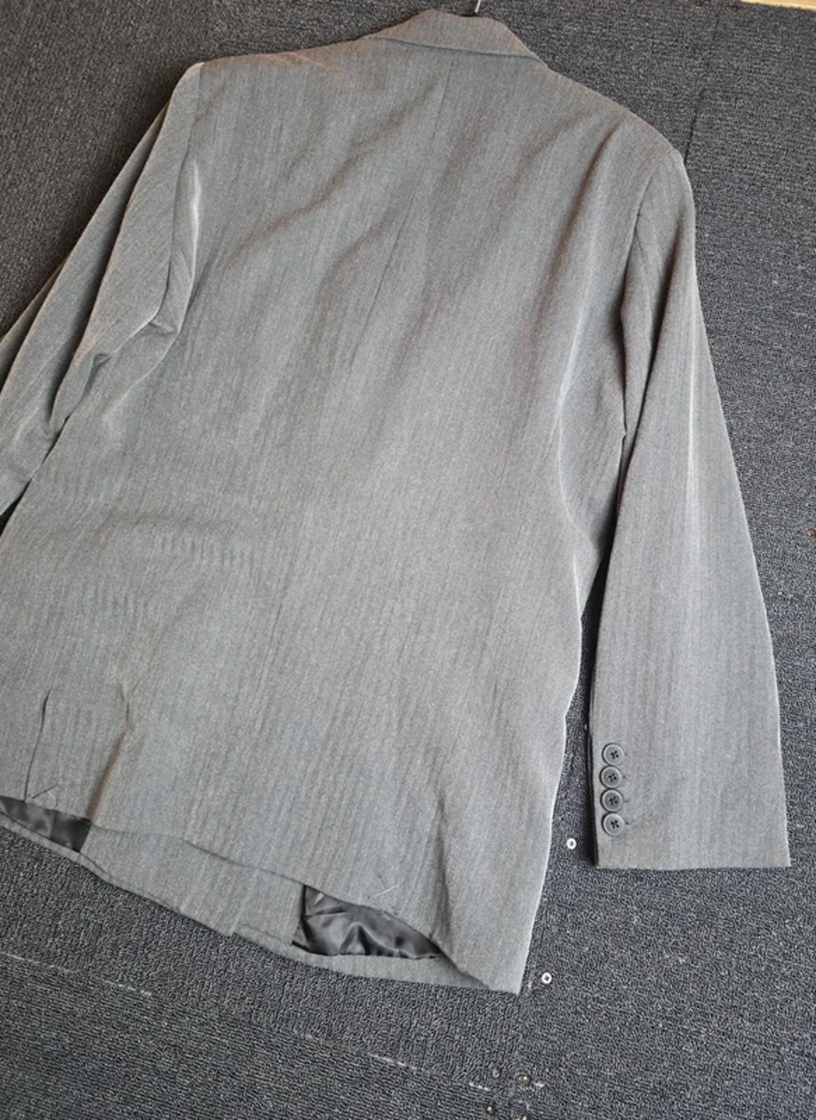 Pull & Bear Black Label Grey Oversized Blazer M Size 10/12 Lined