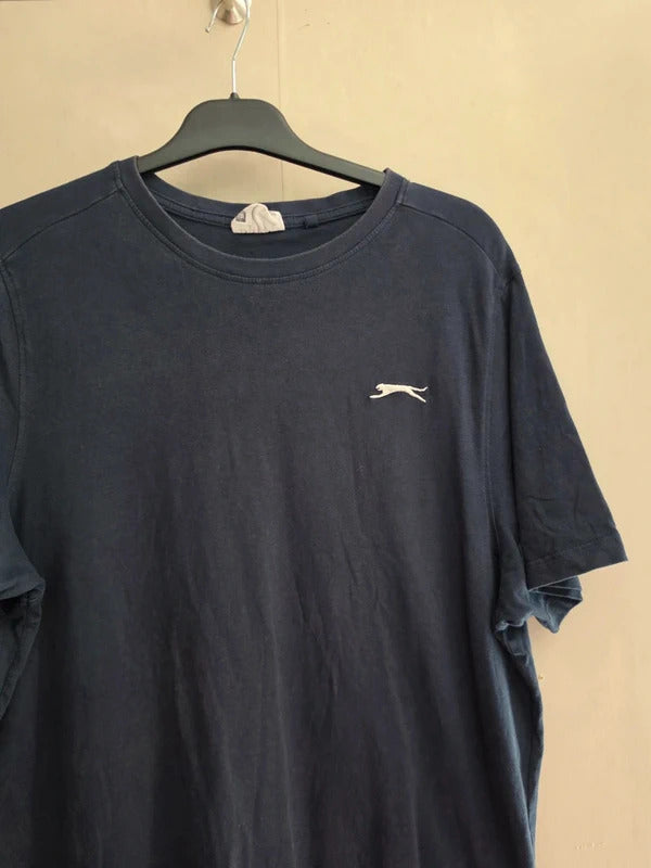 Slazenger Men’s Black Embroidered Logo T-Shirt Size Medium