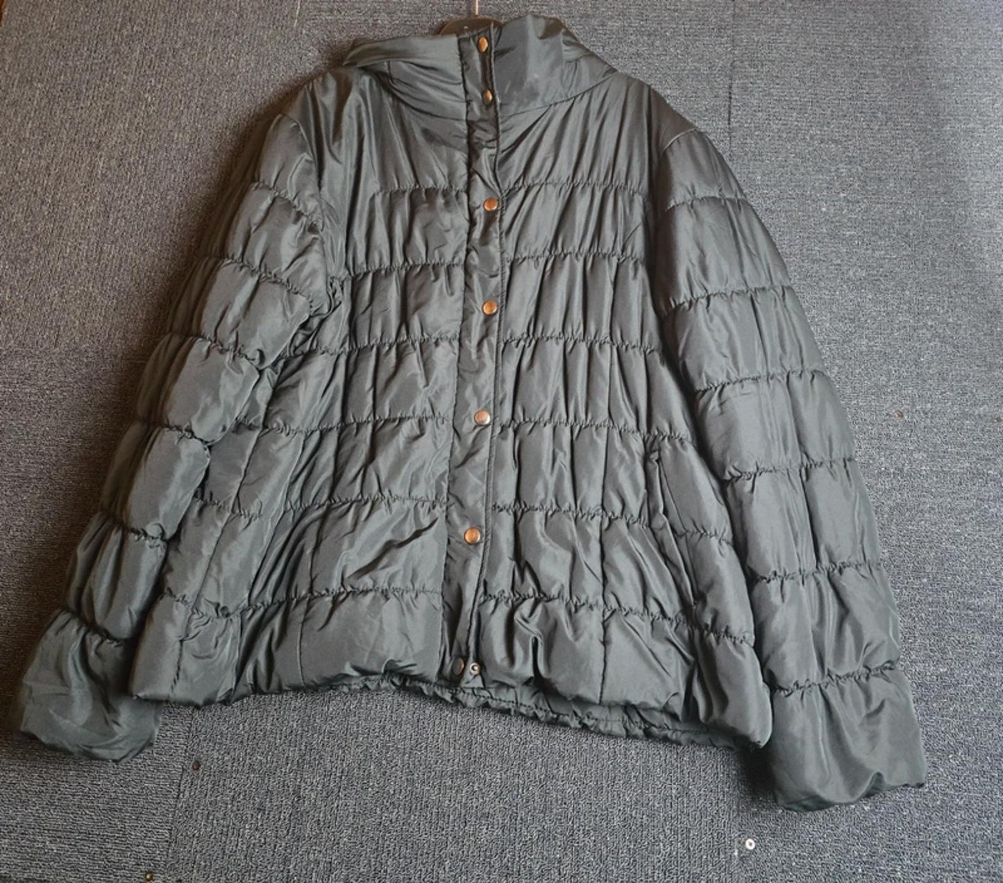 Epilogue Coat Black Size 18 Quilted Causal Winter