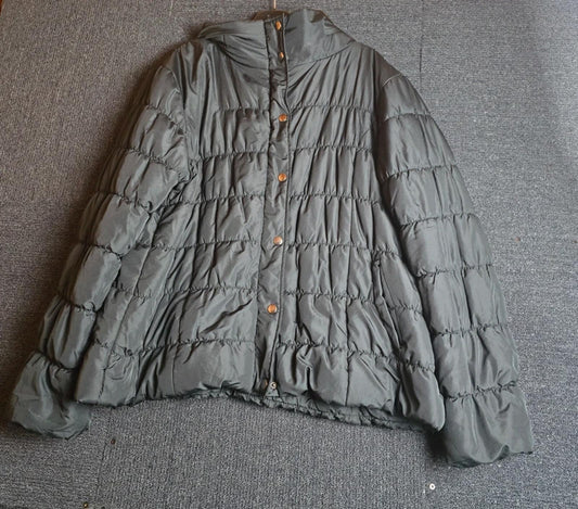 Epilogue Coat Black Size 18 Quilted Causal Winter