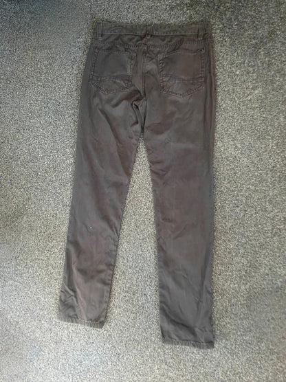 FatFace Men's Grey Slim Fit Jeans W32 Regular 100% Cotton