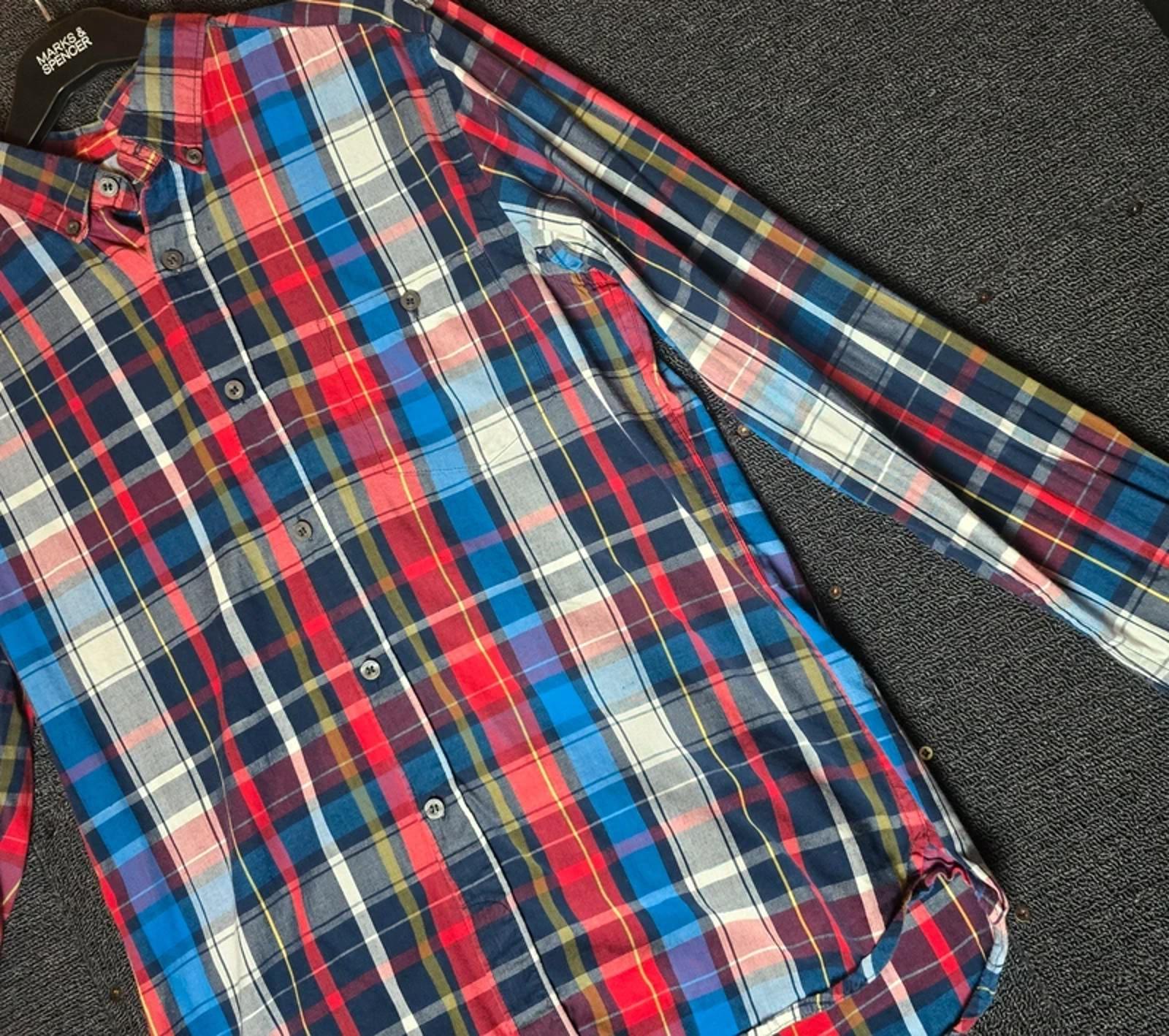 French Connection Checked Shirt Multicolour Size Med