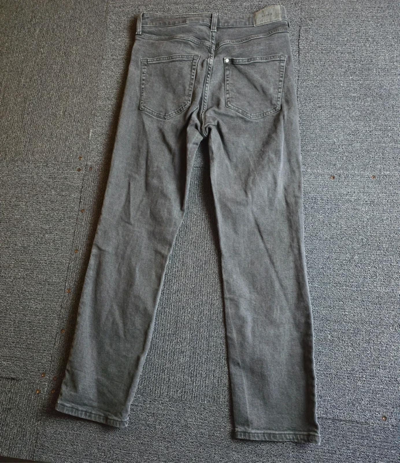 Black Jeans Size 12 Vintage Slim High Waist H&M