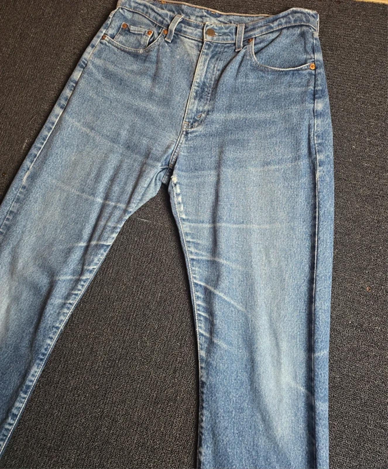 Levi’s 805 Straight Leg Jeans Blue Denim W32 L30 90s Style