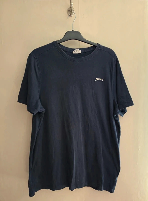 Slazenger Men’s Black Embroidered Logo T-Shirt Size Medium