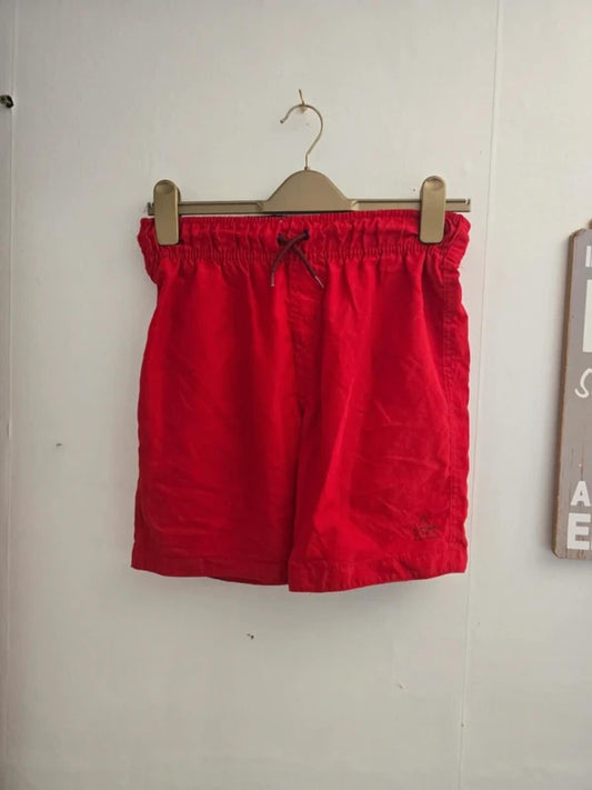 Primark Boys Red California Surf Swimming Trunks Age 11-12 Years