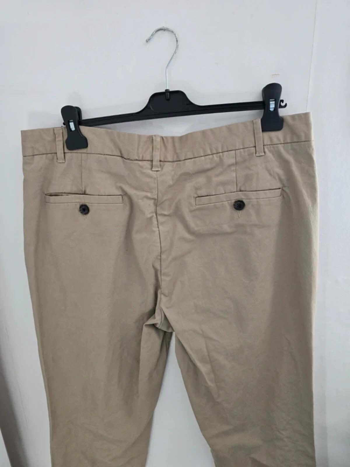 (Un)bias Mens beige slim leg chinos size 36L