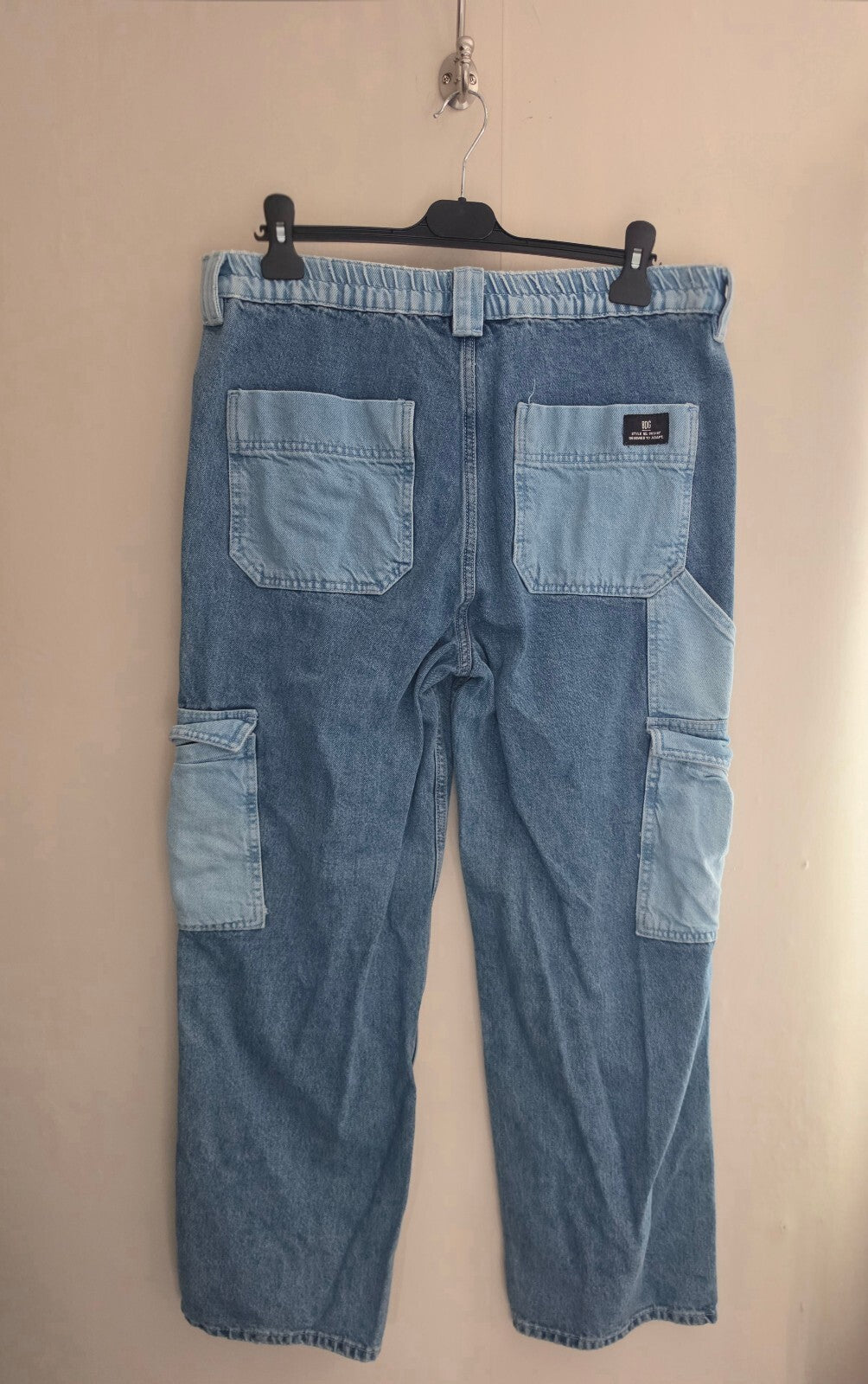 BDG Urban Outfitters Patchwork Cargo Skate Jeans W32 L32 (Size 14)