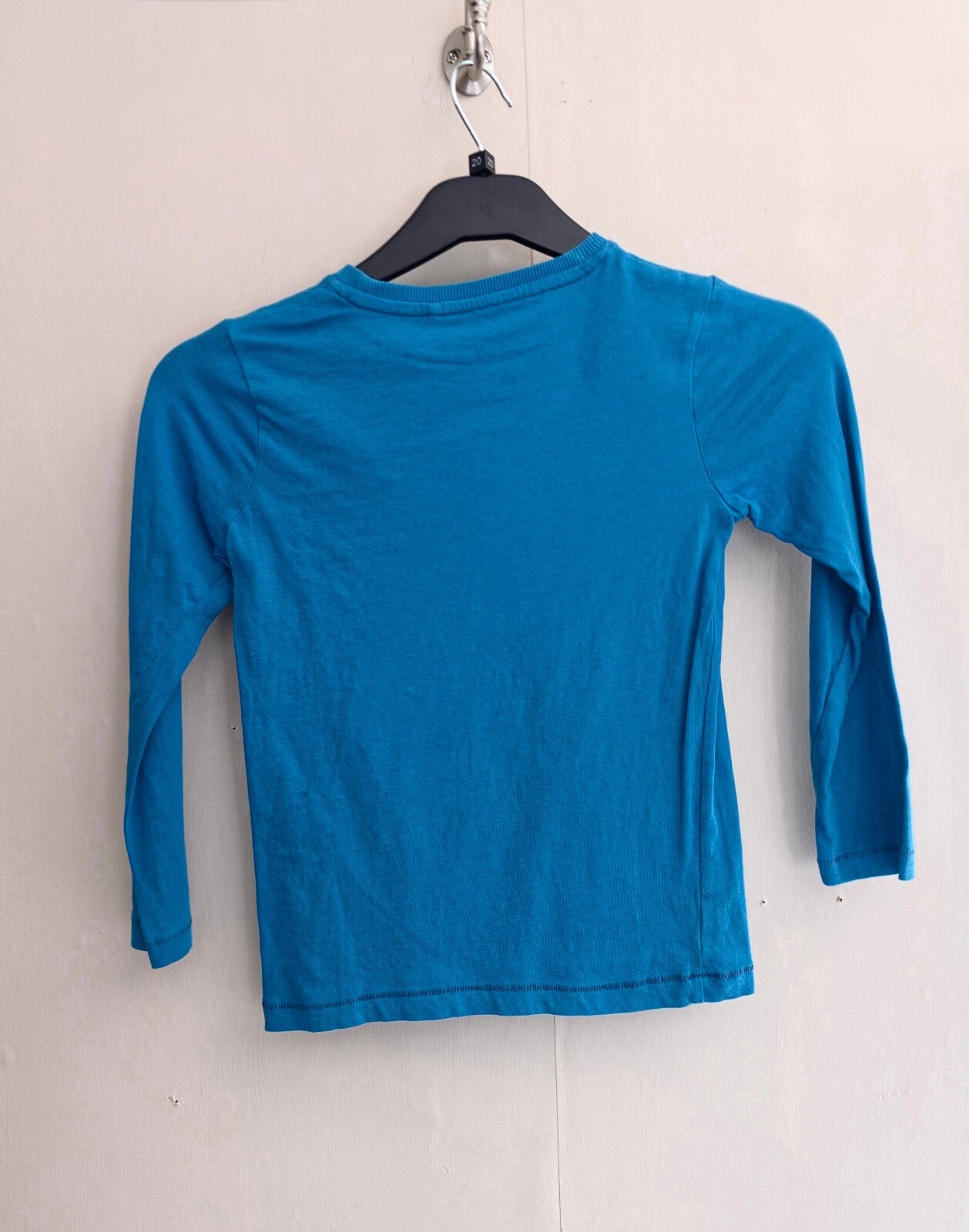 Tu Boys Blue Dinosaur Long Sleeve Cotton Top Age 6-7 Years