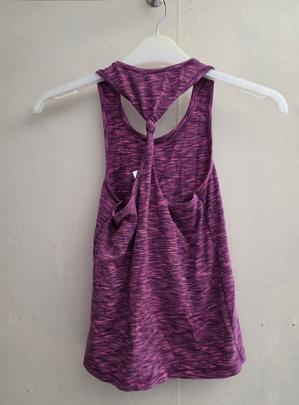 George Girls Purple 'Be Your Best' Gym Vest 5-6 Years