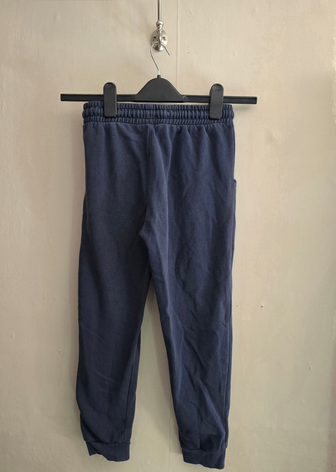 F&F Kids Navy Cuffed Jogging Bottoms Age 8-9 Years