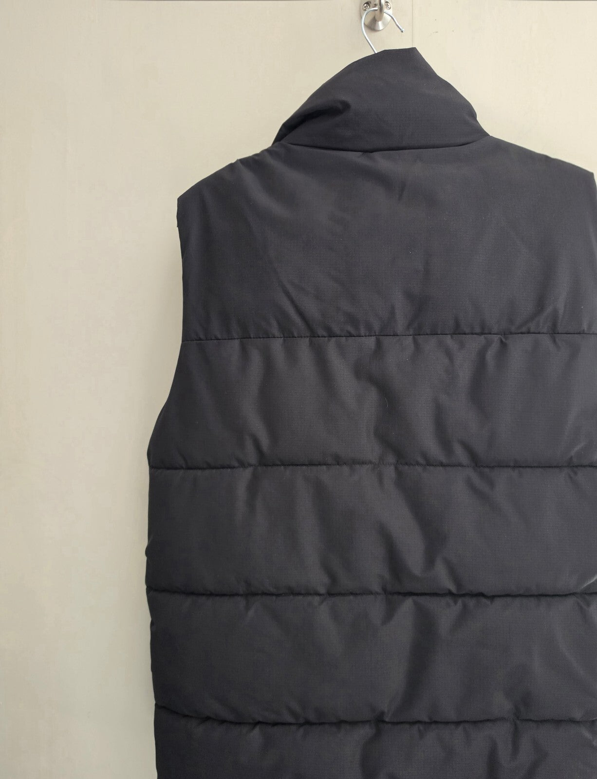 Primark Black Padded Zip-Up Gilet Bodywarmer Size XS