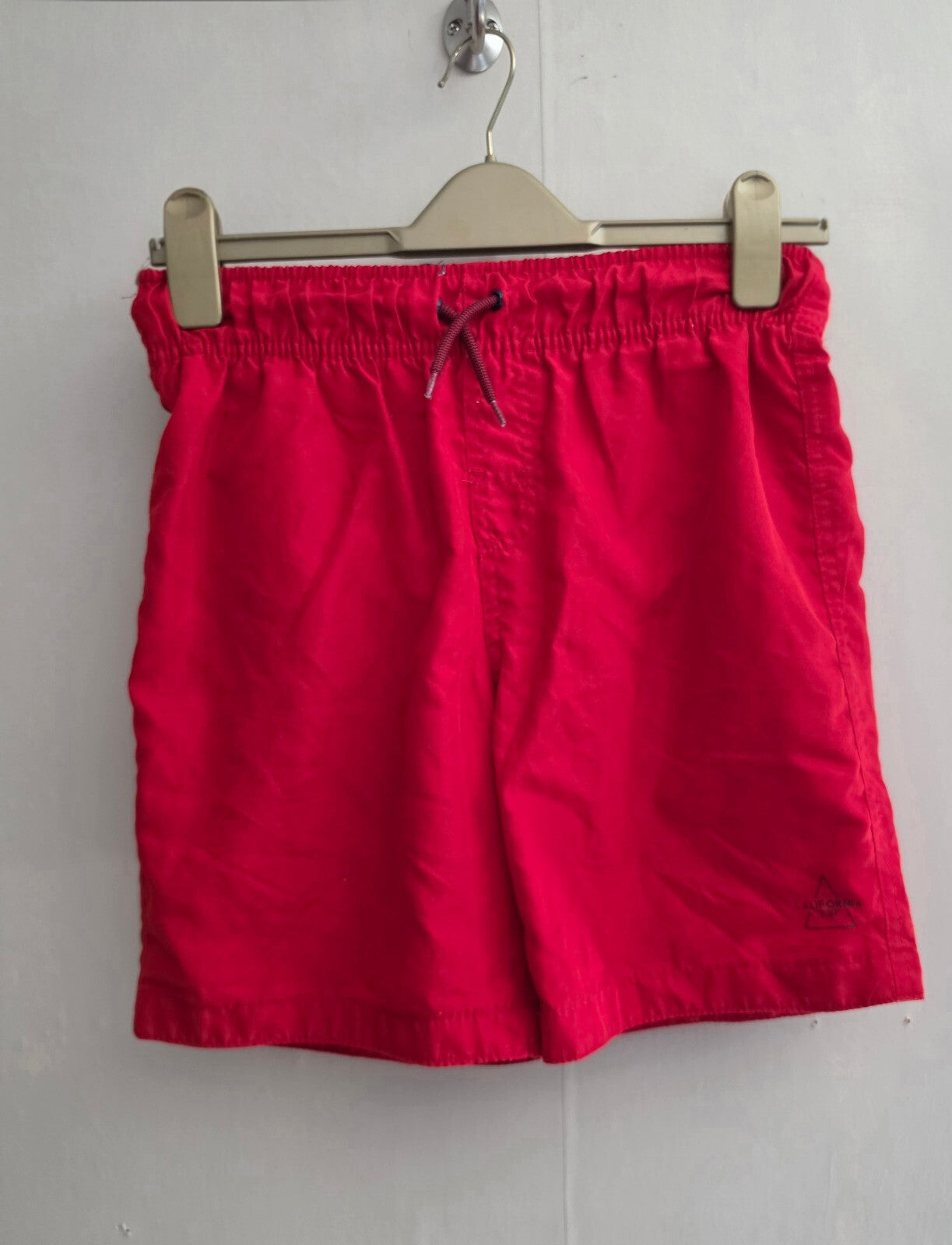 Primark Boys Red California Surf Swimming Trunks Age 11-12 Years