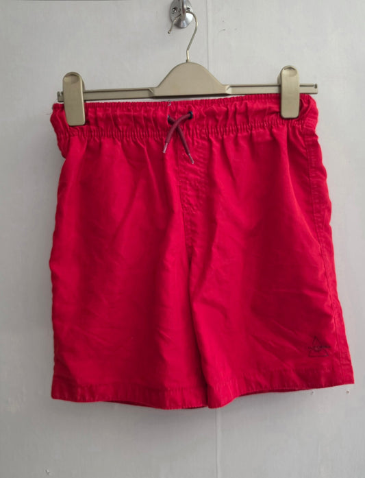 Primark Boys Red California Surf Swimming Trunks Age 11-12 Years