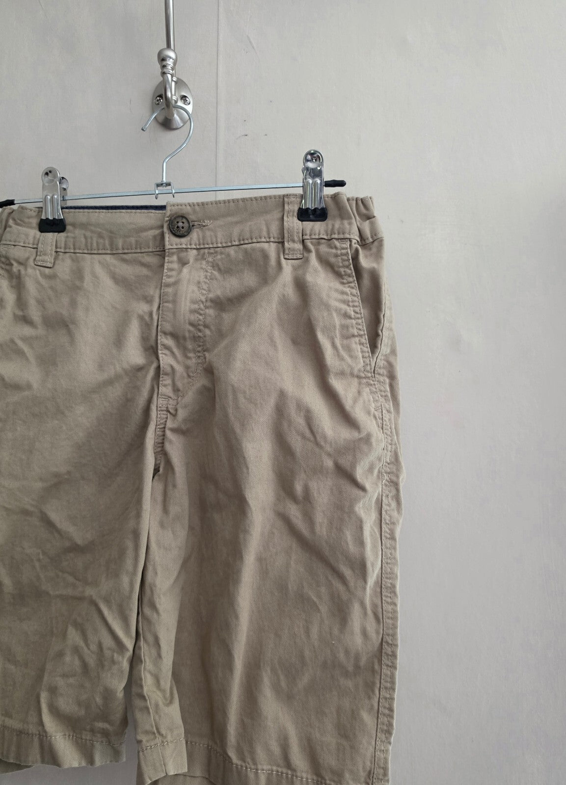 H&M Boys Beige Chino Shorts Age 11-12 Years
