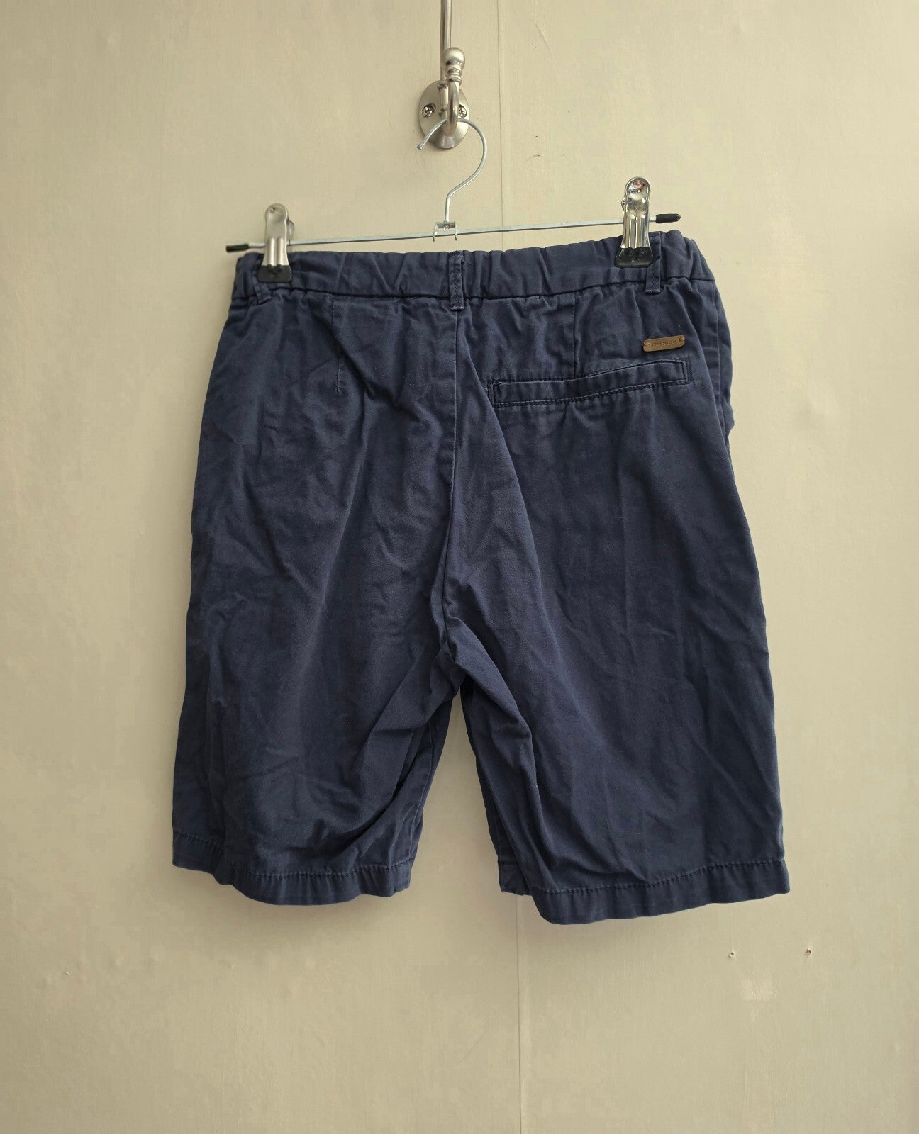 H&M Boys Navy Shorts - Size 9-10 Years (Smaller Fit / Suited for Age 8)